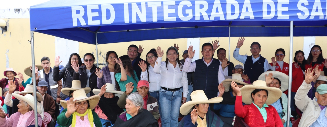 FERIA INTEGRAL DE SALUD Y MULTISERVICIOS EN COLCABAMBA, CAJABAMBA