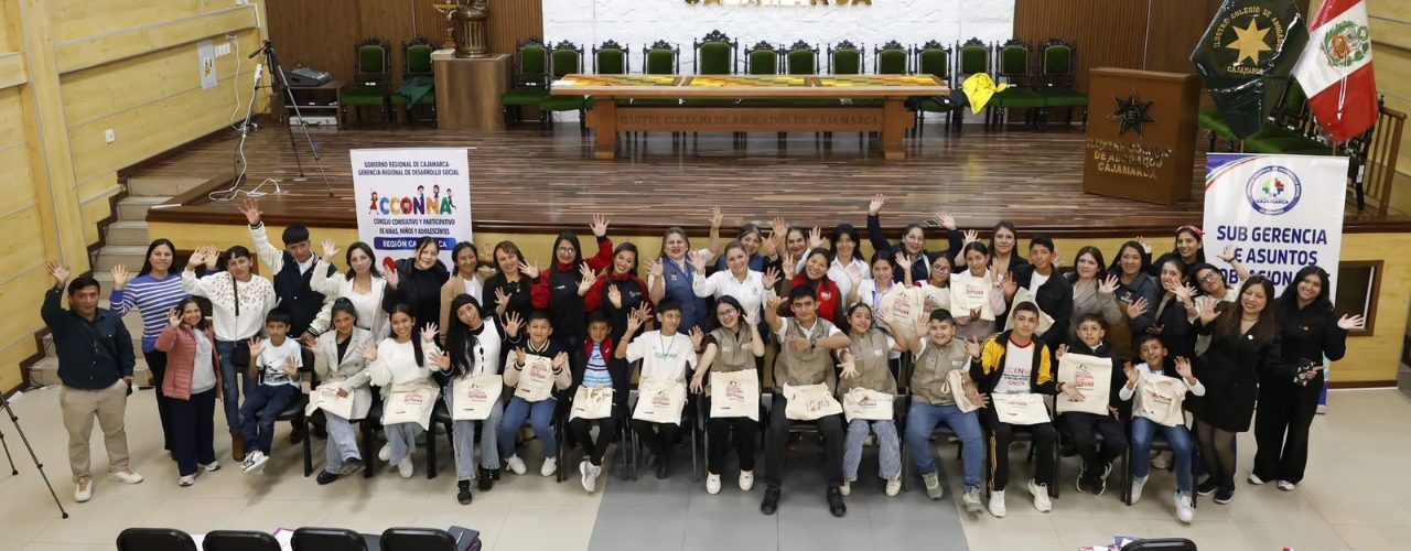 Gobierno Regional fortalece liderazgo y participación de niñas, niños y adolescentes con estrategia