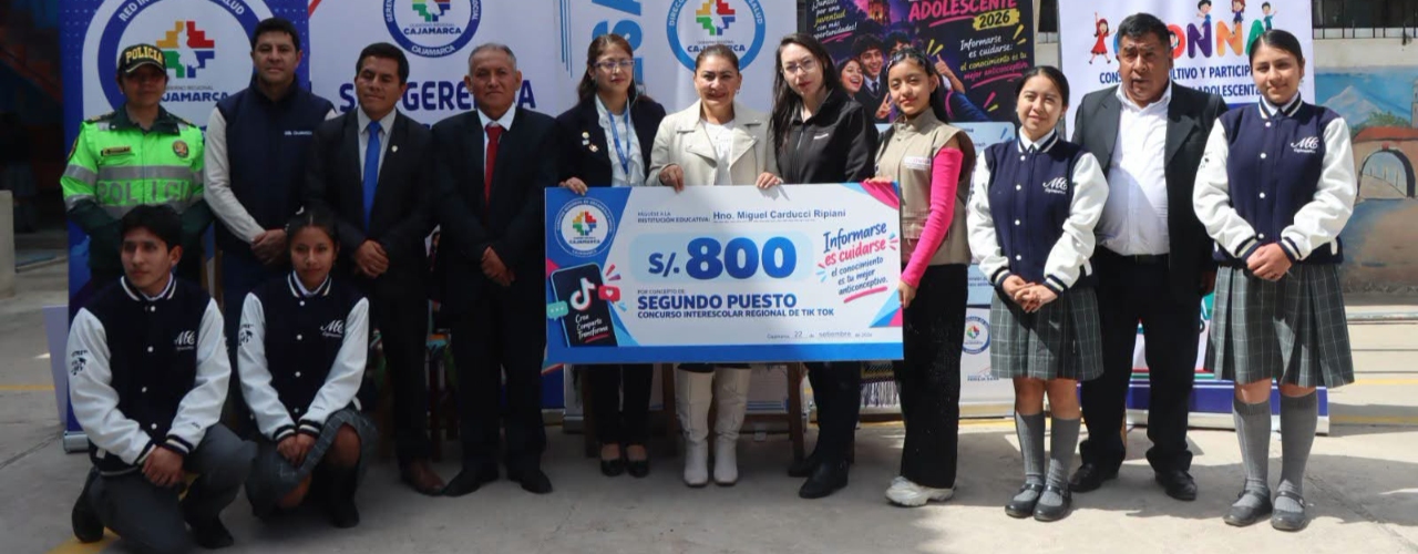 Cajamarca inicia la Semana de Prevención del Embarazo Adolescente