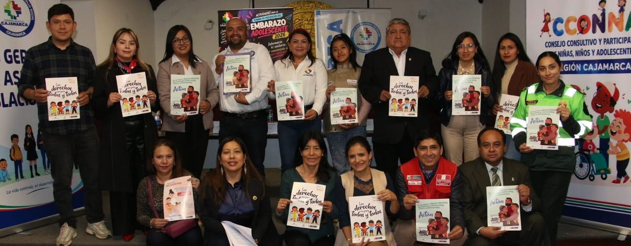 Gerencia Regional de Desarrollo Social lidera Semana de Prevención del Embarazo Adolescente 2026